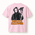Deflock Halloween Part I Tee in Light Pink, back of the shirt
