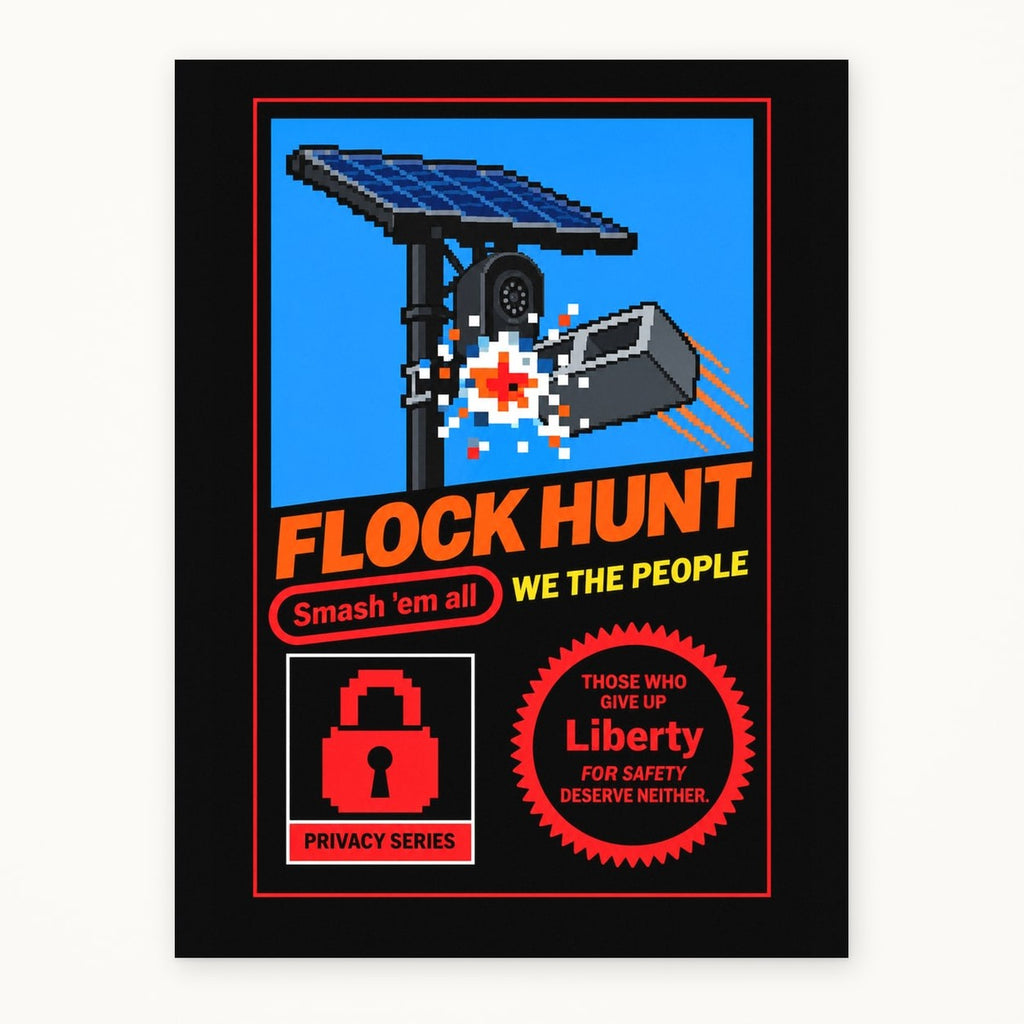 Flock Hunt Part I Poster, the unframed poster straight-on