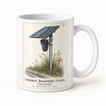 Common Roadside Flock Mug, the 11oz mug at a three-quarter angle